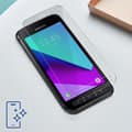 Miniatyrbild 3 av 4: Skyddsglas för Galaxy Xcover 4 / 4s - 3mk - Flexibelt 7H Motståndskraftigt - Vitt