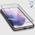 Miniatyrbild 3 av 4: Skyddsfilm Samsung Galaxy S21 Flexibelt organiskt glas 8H Resistant NeoGlass 3mk Svart