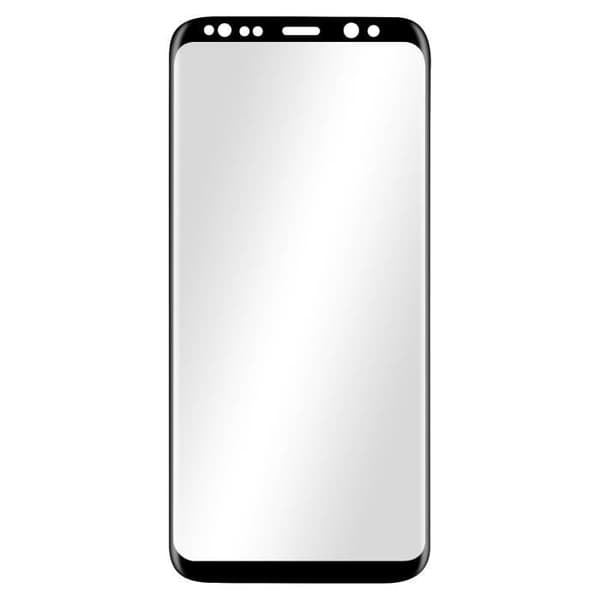 Film för Samsung Galaxy S8 - 3mk - Hardglass Max - Härdat glas - Förstärkt kant - Svart