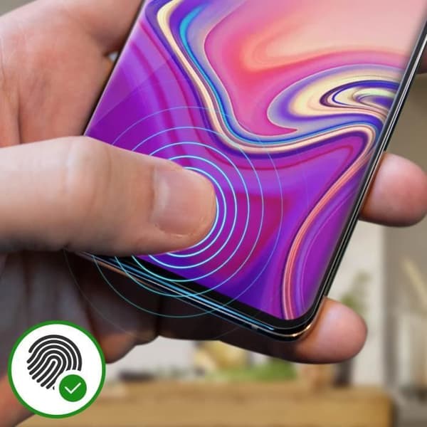 Skyddsfilm - AVIZAR - Galaxy S10+ - Flexibel - Transparent - Reptålig