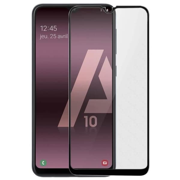 Skärmfilm - AVIZAR - Samsung Galaxy A10 - 9H härdat glas - fasad - Anti-repskydd