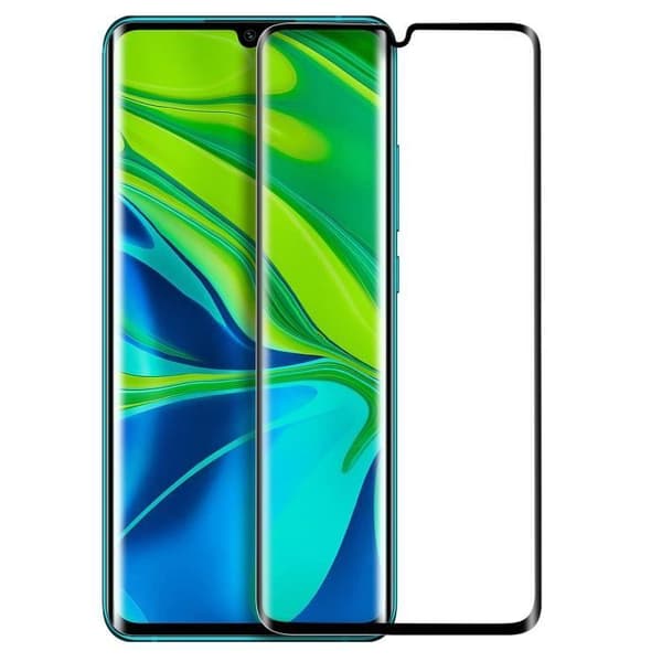 Skärmfilm - AVIZAR - Xiaomi Mi Note 10/10 Pro - Böjt härdat glas - Stötsäker - Ultratunt