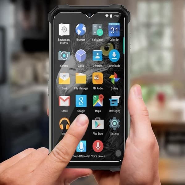 Skyddande film - IMAK - Ulefone Armor 8 - Härdat glas 9H - Ultrafin - Avfasade kanter