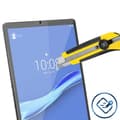 Miniatyrbild 4 av 4: Film Skärm - AVIZAR - Lenovo Tab M10 Plus - Härdat Glas 9H - Stötsäker - Transparent Vit