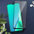 Miniatyrbild 3 av 4: Oppo A5 2020 och A9 2020 Skärmfilm härdat glas 9H - Transparent svart kontur Svart