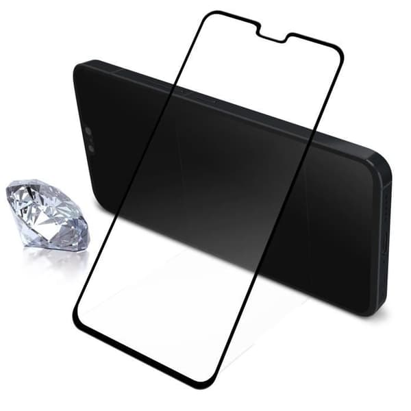 Vivo V23 5G Härdat glas Beständigt 9H Hårdhet Anti-fingeravtryck Svart