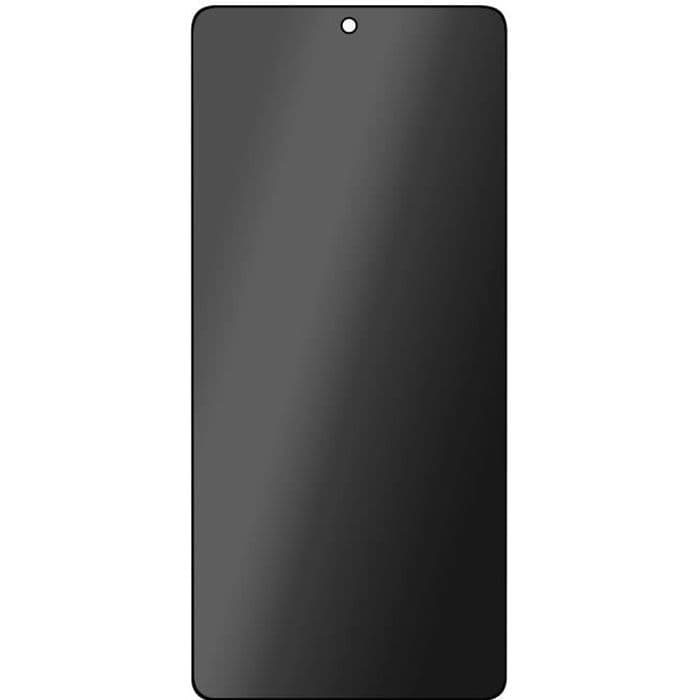 Film Galaxy S20 FE Anti-spion härdat glas 9H Anti-fingeravtryck Transparent Svart