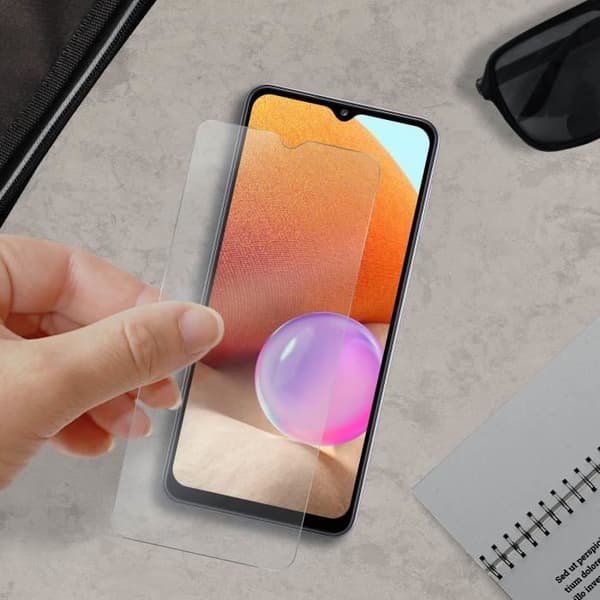 AVIZAR Skyddsfilm för Samsung Galaxy A32 - Mjuk, Anti-repa, Transparent