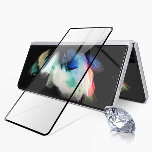 Skärmskyddsfilm - AVIZAR - Samsung Galaxy Z Fold 3 - Härdat glas - 9H hårdhet - Ultratunn