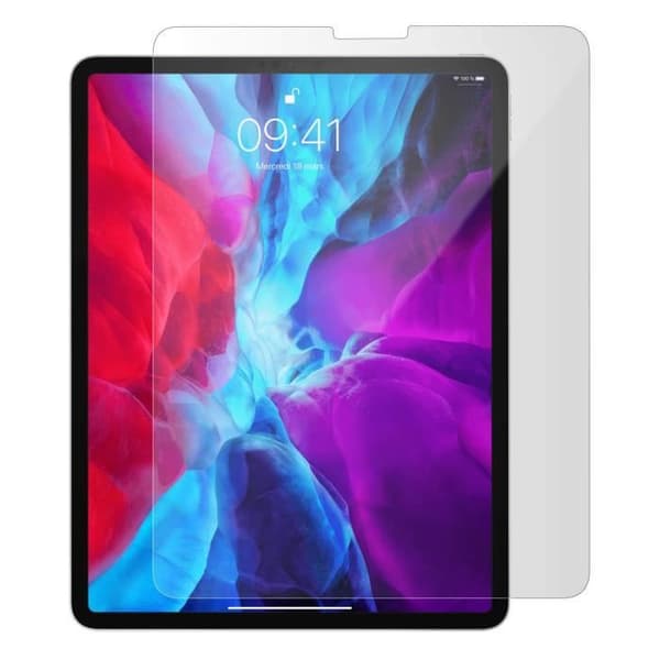 Film iPad Pro 12.9 2020 - AVIZAR - Mocolo - Härdat Glas 9H - Fasenbearbetad - Fullständigt Skydd