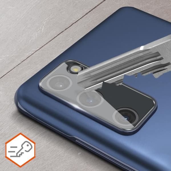 Skyddfilm - AVIZAR - Galaxy S20 FE - Härdat glas 9H - Scratchresistent - 2 stycken