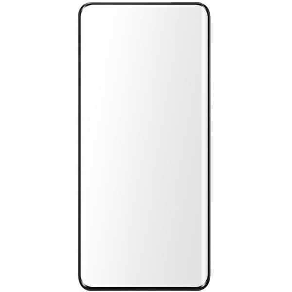 Glas för Samsung Galaxy S21 Härdat glas 9H Anti-repyta 100% självhäftande svart