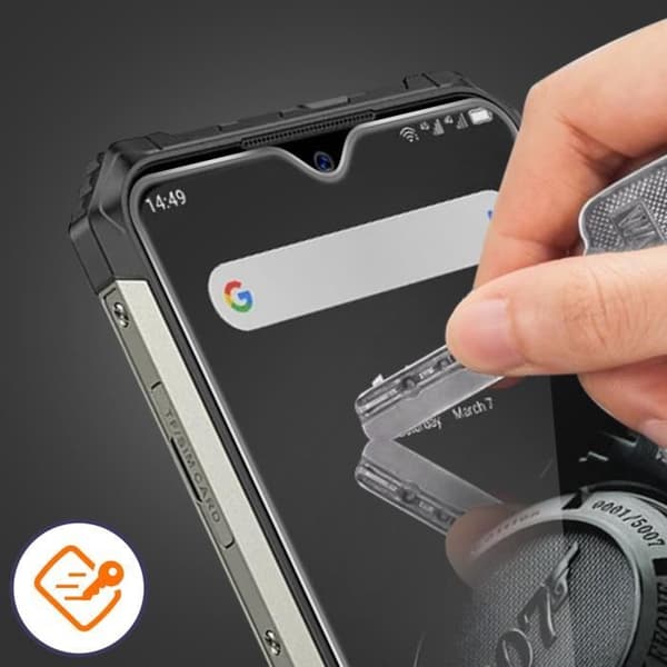 Glasfilm i härdat glas IMAK för Ulefone Armor 7E - Stötsäker och repbeständig - Avfasade kanter