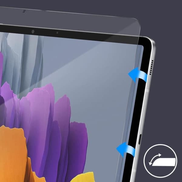 Film Galaxy Tab S7 Plus 12.4 härdat glas 9H Anti-repa Akashi Transparent White