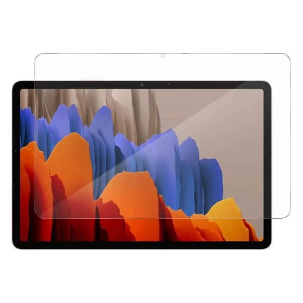 Film Galaxy Tab S7 Plus 12.4 härdat glas 9H Anti-repa Akashi Transparent White