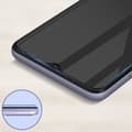 Miniatyrbild 4 av 4: Samsung Galaxy A22 5G härdat glas 9H fasade kanter Akashi Transparent Svart