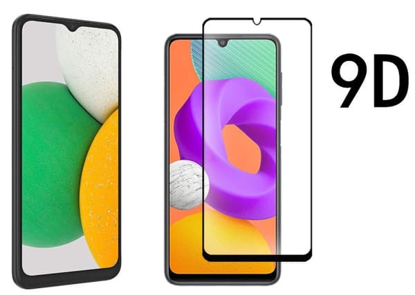 2 KPL - Samsung Galaxy A02/A02s/A03/A03s/A03 Core  (6.5 tuumaa)Näytönsuoja , 9D karkaistu lasi