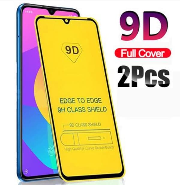2 KPL - Samsung Galaxy A02/A02s/A03/A03s/A03 Core  (6.5 tuumaa)Näytönsuoja , 9D karkaistu lasi