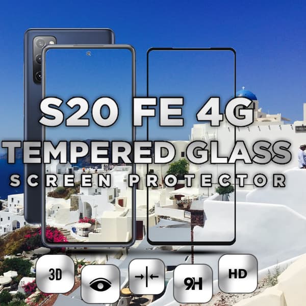 Samsung S20 FE 4G - 9H Härdat Glass - Super Kvalitet 3D