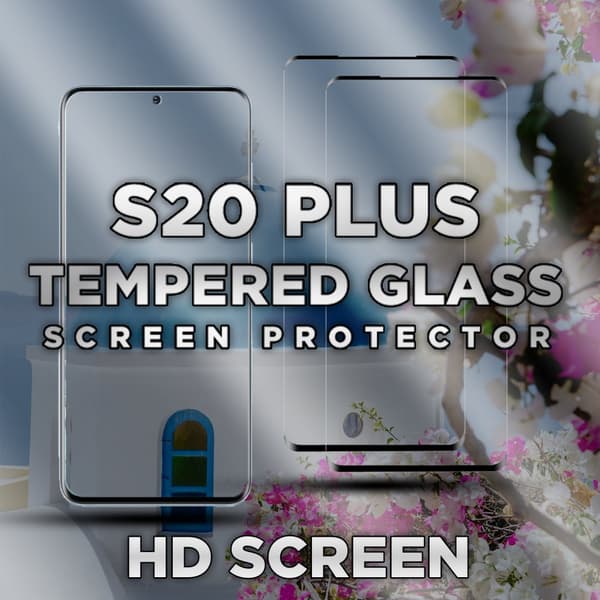 2 Pack Samsung S20 PLUS - 9H Härdat Glass - 3D Super Kvalitet