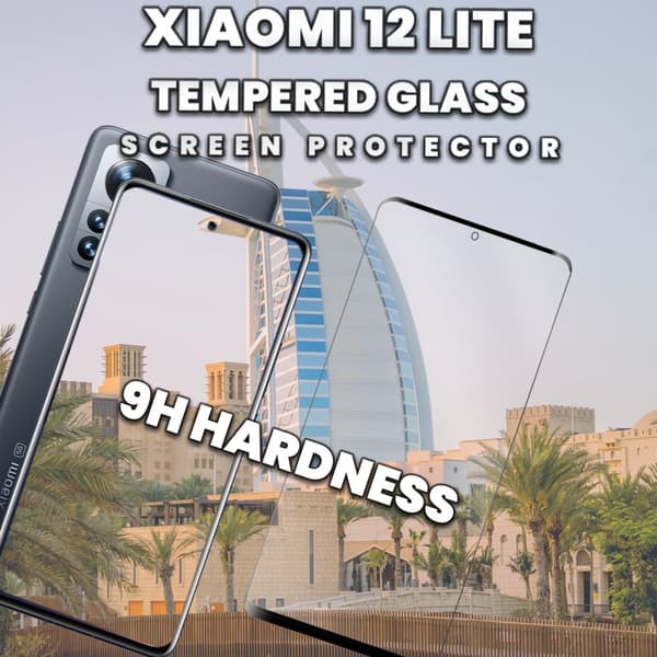 Xiaomi 12 Lite - Härdat glas 9H-Super kvalitet 3D Skärmskydd