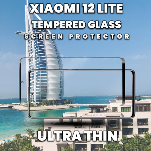 Xiaomi 12 Lite - Härdat glas 9H-Super kvalitet 3D Skärmskydd