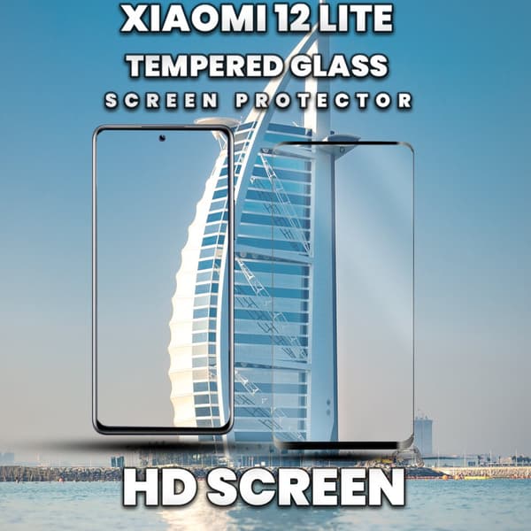 Xiaomi 12 Lite - Härdat glas 9H-Super kvalitet 3D Skärmskydd