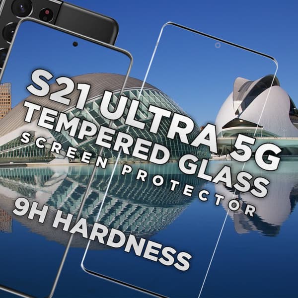 Samsung Galaxy S21 Ultra 5G - Härdat glas 9H - Super kvalitet 3D