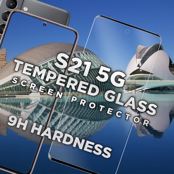 Samsung Galaxy S21 5G - Härdat glas 9H - Super kvalitet 3D Skärmskydd