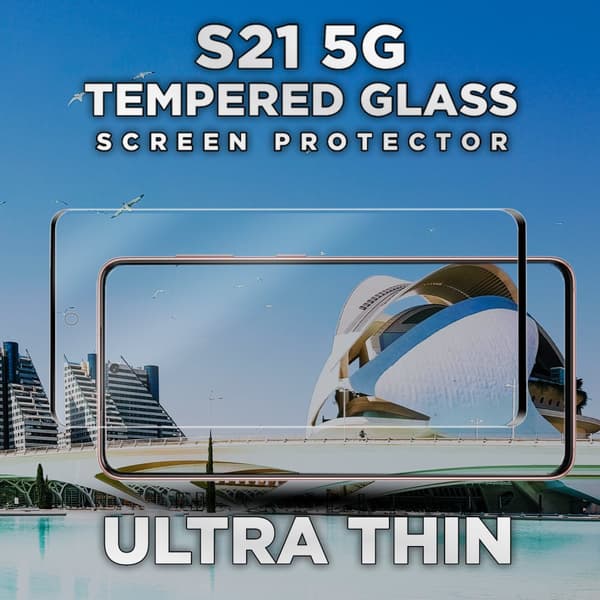Samsung Galaxy S21 5G - Härdat glas 9H - Super kvalitet 3D Skärmskydd