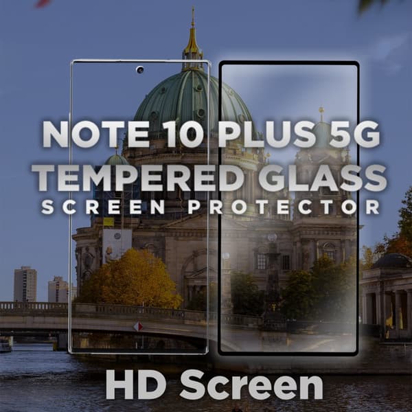Samsung Note 10 Plus 5G- Härdat glas 9H-Super kvalitet 3D