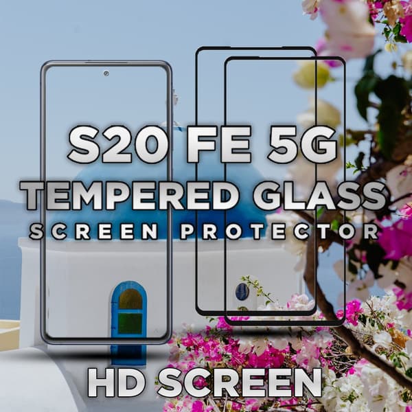2 Pack Samsung S20 FE 5G - 9H Härdat Glass - Super Kvalitet 3D