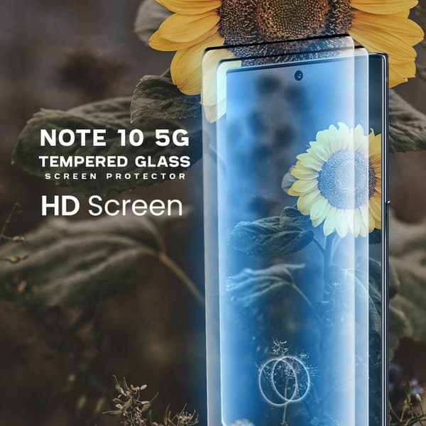 2 Pack Samsung Note 10 5G - Härdat glas 9H - Super kvalitet 3D