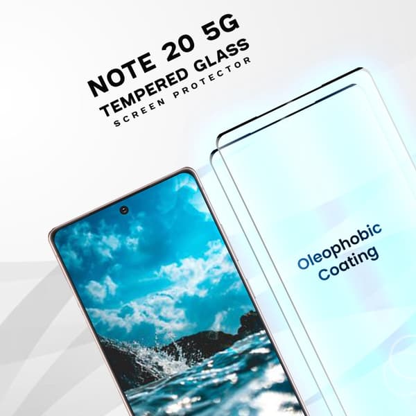 2 Pack Samsung Galaxy Note 20 5G -Härdat glas 9H -Super kvalitet