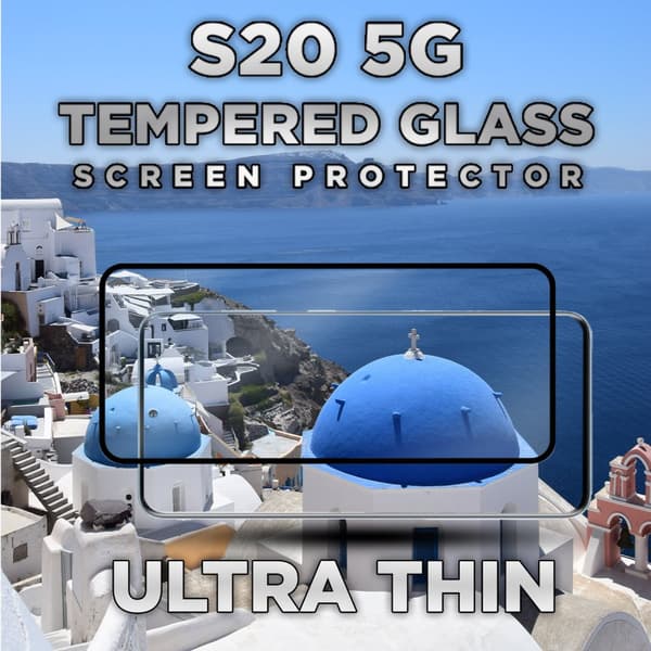 Samsung Galaxy S20 5G - Härdat glas 9H-Super kvalitet 3D