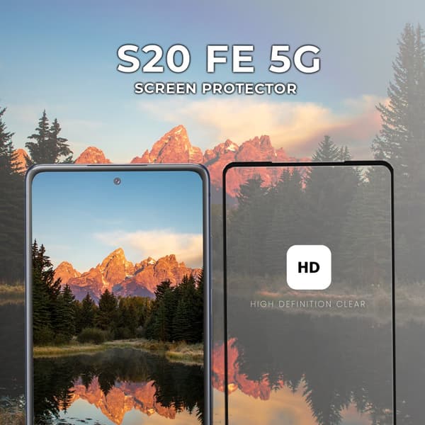 Samsung S20 FE 5G - 9H Härdat Glass - Super Kvalitet 3D