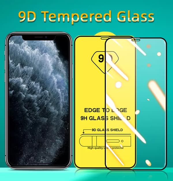2-PAK- Skærmbeskytter iPhone 14 PRO  (6,1 tommer),9D Hærdet glas