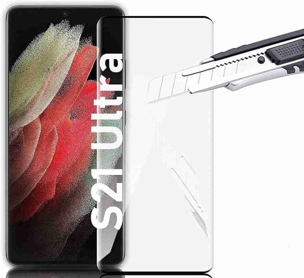 Samsung Galaxy S21 Ultra - Tempered protective glass - 2 pcs