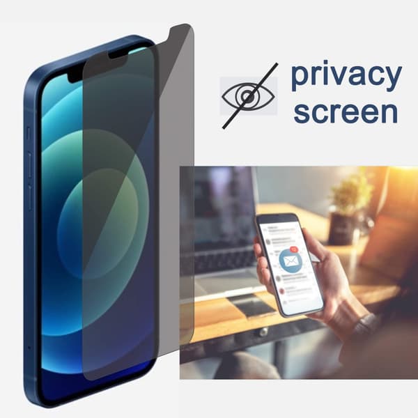 2 PACK:  iPhone 14 PLUS  -Sekretess Skärmskydd /Privacy Screen Protector