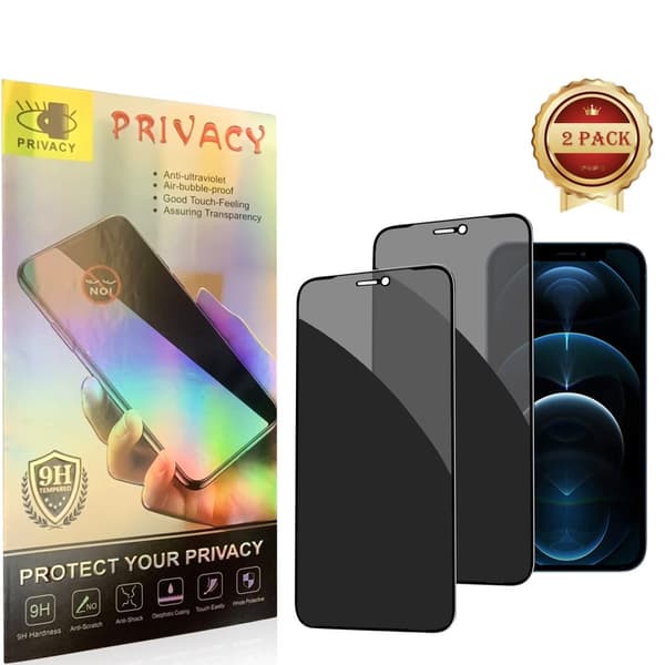 2 PACK:  iPhone 14 PLUS  -Sekretess Skärmskydd /Privacy Screen Protector