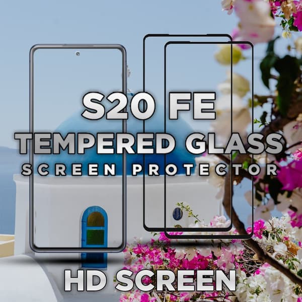 2-Pack Samsung S20 FE - Härdat Glass 9H - Super Kvalitet 3D