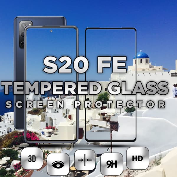 Samsung S20 FE - 9H Härdat Glass - Super Kvalitet 3D