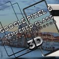 Miniatyrbild 4 av 5: 2 Pack Google Pixel 6 - Härdat glas 9H - Super kvalitet 3D