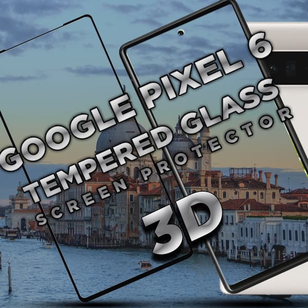 Google Pixel 6 - Härdat glas 9H - Super kvalitet 3D Skärmskydd