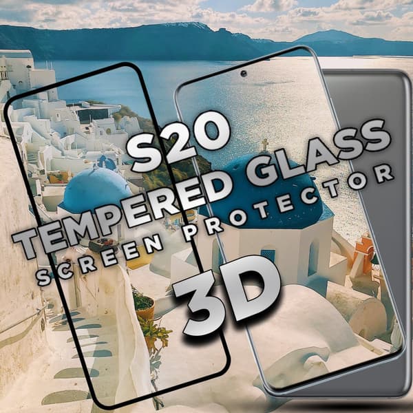Samsung Galaxy S20 - Härdat glas 9H - Super kvalitet 3D