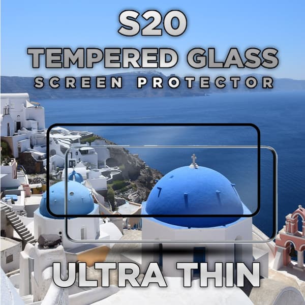 Samsung Galaxy S20 - Härdat glas 9H - Super kvalitet 3D