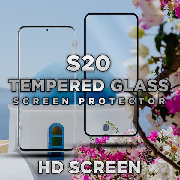 Samsung Galaxy S20 - Härdat glas 9H - Super kvalitet 3D