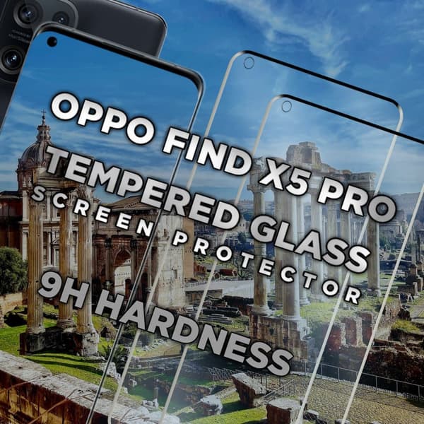 2 Pack OPPO FIND X5 PRO - Härdat glas 9H - Super kvalitet 3D