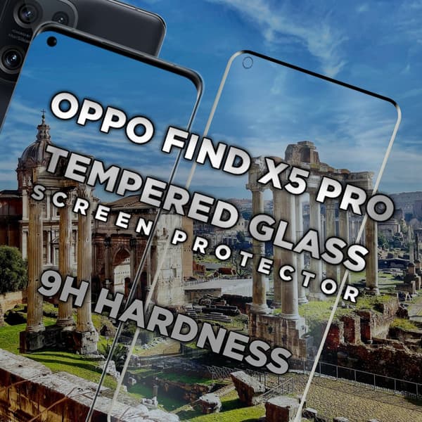 OPPO FIND X5 PRO - Härdat glas 9H - Super kvalitet 3D