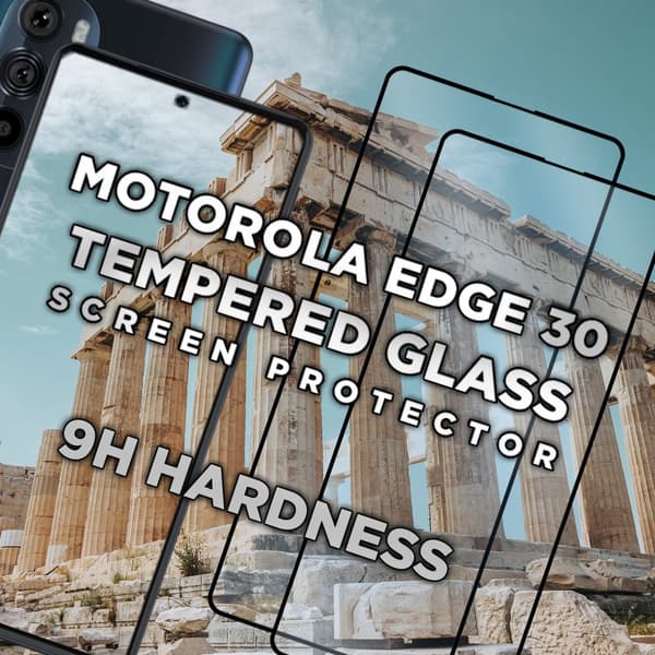 2 Pack Motorola EDGE 30 - Härdat Glas 9H - Super kvalitet 3D